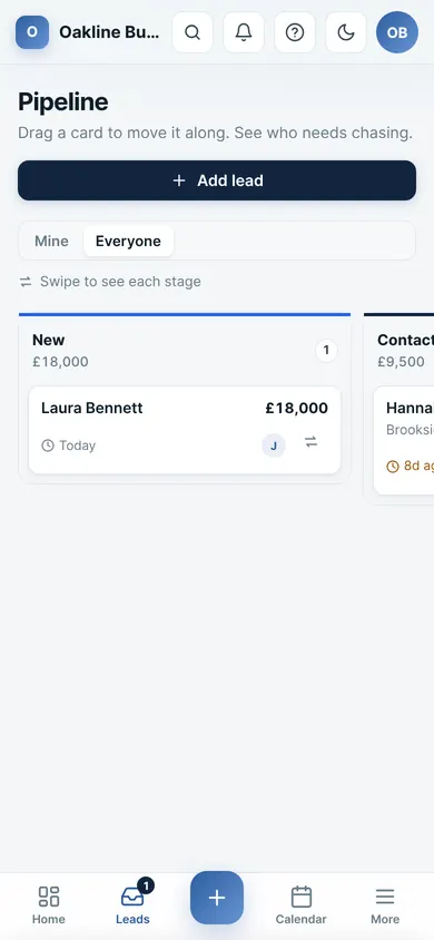 The PixelCRM pipeline on a phone